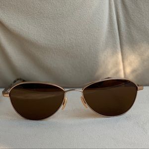 Oliver Peoples Polarized Aviator Sunglasses